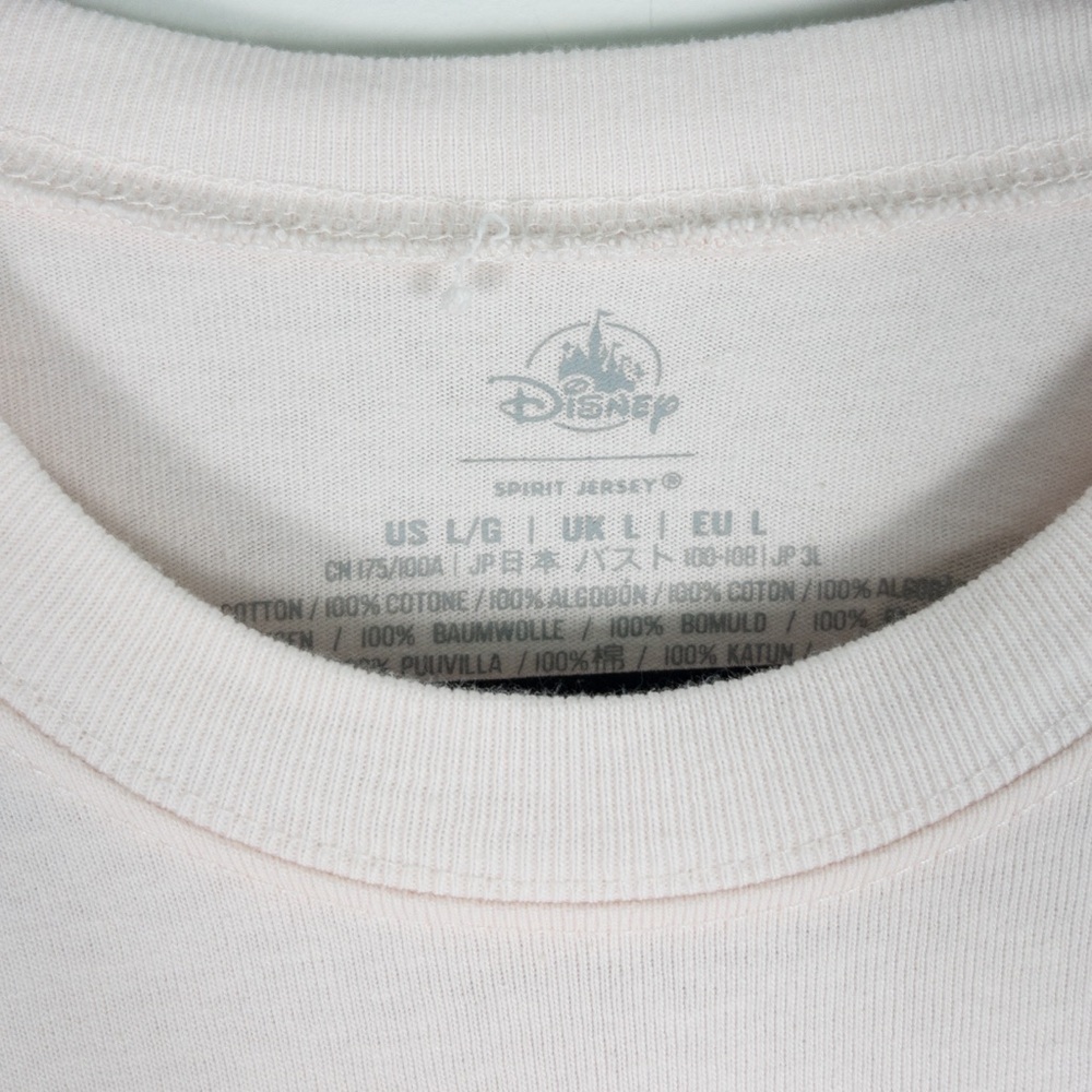 Walt Disney World Light Pink and Gold Long Sleeve Spirit Jersey - Picture 9 of 14